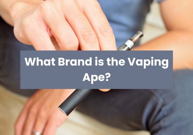 What Brand is the Vaping Ape?